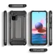Hibrīda triecienizturīgs vāciņš Xiaomi Poco M4 Pro 5G, Hybrid Armor, melns