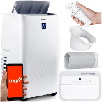 Mobilais kondicionieris Berdsen BD-581 14000 BTU ar sildīšanas funkciju un Wi-Fi