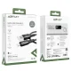 Acefast C4-02 USB uz Lightning kabelis, MFi, 1.2m, 2.4A, melns