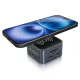 Wozinsky WHBC09Y8S 12-in-1 USB-C centrmezgls ar 15W bezvadu uzlādi, HDMI 4K 60Hz, pelēks