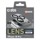 SBS kameras aizsargstikls iPhone 18 Pro, rūdīts stikls, caurspīdīgs