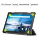 Vāks apvalks pārvalks priekš Lenovo Tab M10 (TB-X605F), melns | Tri-fold Stand Tablet Leather Case