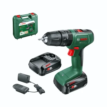 Akumulatora triecienurbjmašīna Bosch EasyImpact 18V-40 ar 2x 2,0 Ah akumulatoriem un koferi