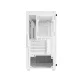 Darkflash M305 datora korpuss bez ventilatoriem, balts