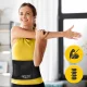 4FIZJO neoprēna tievēšanas josta ar kabatu L/XL, melna