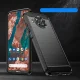 Elastīgs telefona vāciņš Carbon Case priekš Nokia X100, melns