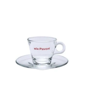 La Pavoni espresso tasīšu un apakštasīšu komplekts, 6 gab., 75 ml