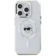 Karl Lagerfeld IML Metal Karl Head MagSafe vāciņš iPhone 15 Pro, White
