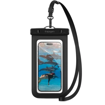 Spigen Aqua Shield A601 ūdensdrošs maciņš IPX8 - melns