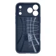 Spigen Liquid Air vāciņš priekš iPhone 18 Pro / 17 Pro, tumši zils