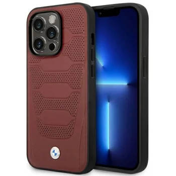 BMW iPhone 14 Pro Max 6.7" vāciņš BMHMP14X22RPSR Bordo