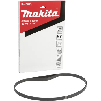 Makita lentzāģa asmeņi BiM 13 x 0.5 x 835 mm, 14 TPI, 5 gab. (B-40543)