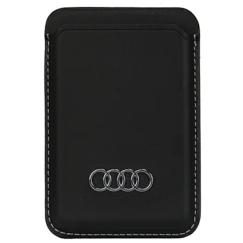 Audi magnētiskais karšu maciņš ar MagSafe saderību, melns