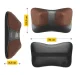 4FIZJO SHIATSU ULTRA+ Šiacu Masāžas Spilvens Ķermeņa Masieris ar Sildīšanas Funkciju, Brūns | Heated Neck...