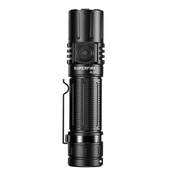 Kabatas lukturis Superfire A20, 1700 lm, 300 m, melns