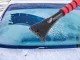2-in-1 Auto ledus skrāpis un sniega birste, 87 cm