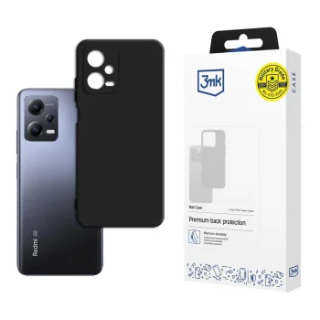 3mk Matt Case vāciņš Xiaomi Redmi Note 12 5G / Poco X5 5G - Melns