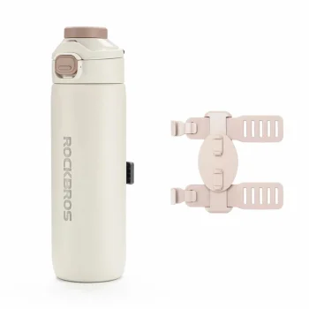 Rockbros S550H-1 velo pudele 700 ml ar magnētisko turētāju, bēša