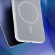 3mk Smoke MagCase vāciņš iPhone 17 Pro ar MagSafe, puscaurspīdīgs balts