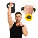 Čuguna svarbumba 4FIZJO Kettlebell 24 kg, melna