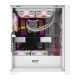 Darkflash DRX70 MESH datora korpuss ar 4 RGB ventilatoriem, balts
