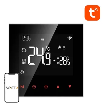 Avatto WT100-BH-3A Wi-Fi viedais apkures katla termostats TUYA