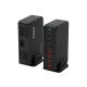 Uzlādes stacija Wozinsky WSL-240 GaN QC3, 200W, melna