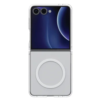 Uniq LifePro Xtreme Magclick Charging vāciņš Samsung Galaxy Z Flip7 Caurspīdīgs
