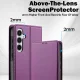 Samsung Galaxy A55 ( SM-A556B/DS ) LC.IMEEKE PU Leather Wallet Protective Book Case Cover, Purple | Telefona Vāciņš...