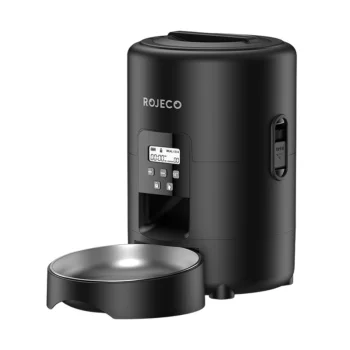 Rojeco RWSQZDTAJ-2L automātiskā barotava dzīvniekiem, 2 l, melna