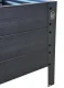Paaugstinātā dārza dobe Klasika Woodlook, 150x75x30 cm, pelēka