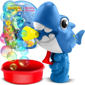 Ricokids Rk-905 Haizivs Mehāniskā Ziepju Burbuļu Mašīna