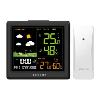 BALDRTHERM B0389WST2H2-V1 meteoroloģiskā stacija ar āra sensoru