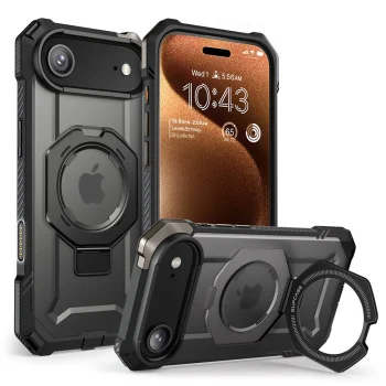Supcase UB Grip Mag MagSafe vāciņš iPhone 17 Air, melns
