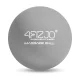 Masāžas bumbiņa 4FIZJO Lacrosse Massage Ball, pelēka