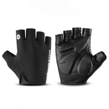 Rockbros S106BK riteņbraukšanas cimdi, M izmērs, melni