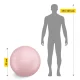 4Fizjo Reh Ball 65 cm vingrošanas bumba, rozā