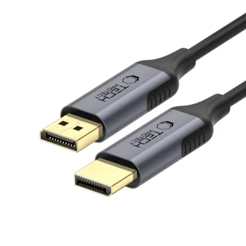Tech-Protect UltraBoost DisplayPort 1.4 kabelis 4K 60Hz 2m, melns