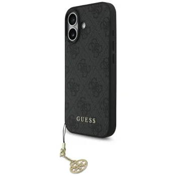 Guess 4G Charms Collection MagSafe vāciņš Apple iPhone 17, Melns