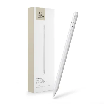 Tech-Protect Digital Stylus irbulis iPad planšetdatoram, balts