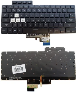 Tastatūra ASUS TUF Dash FX516, FX516P, F516 ar apgaismojumu, US