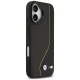 BMW M Carbon Line & Logo MagSafe vāciņš priekš iPhone 17, melns / dzeltens