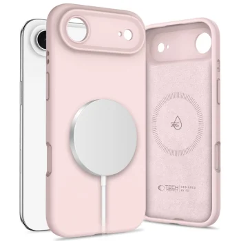Tech-Protect Silicone MagSafe vāciņš priekš iPhone 17 Air, rozā