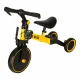 Bērnu trīsritenis ar pedāļiem, balansa velosipēds TRIKE FIX MINI 3in1, Dzeltens | Kids Running Bike Tricycle with...