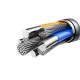 Joyroom S-A51 Cutting-Edge Series USB-A uz USB-C kabelis, 3A, 1.2m, Gaiši pelēks