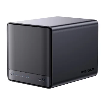 Mini dators Minis Forum NAS N5 Pro Ryzen AI 9 HX Pro 370 32GB 128GB