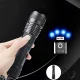 Taktiskais lukturis Wozinsky WLT-15W 15W 1500 lm CREE IP65, melns