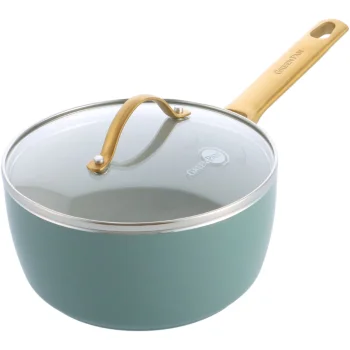 GreenPan Padova Reserve mērces katliņš, 2 l, zils / zelts