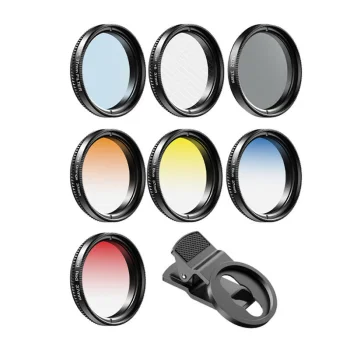 APEXEL APL-37UV-7G Mobile Phone Camera Lens 37mm | Telefona Kameras Objektīvs Filtrs
