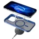 3Mk Protection Frosty MagCase vāciņš Apple iPhone 14 Pro, Zils / Caurspīdīgs